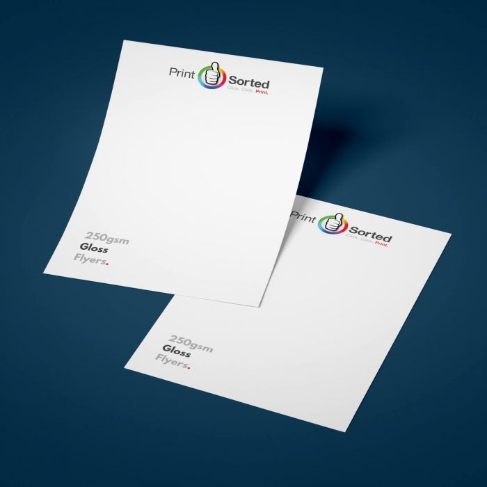 250gsm Gloss Flyers by printsorted